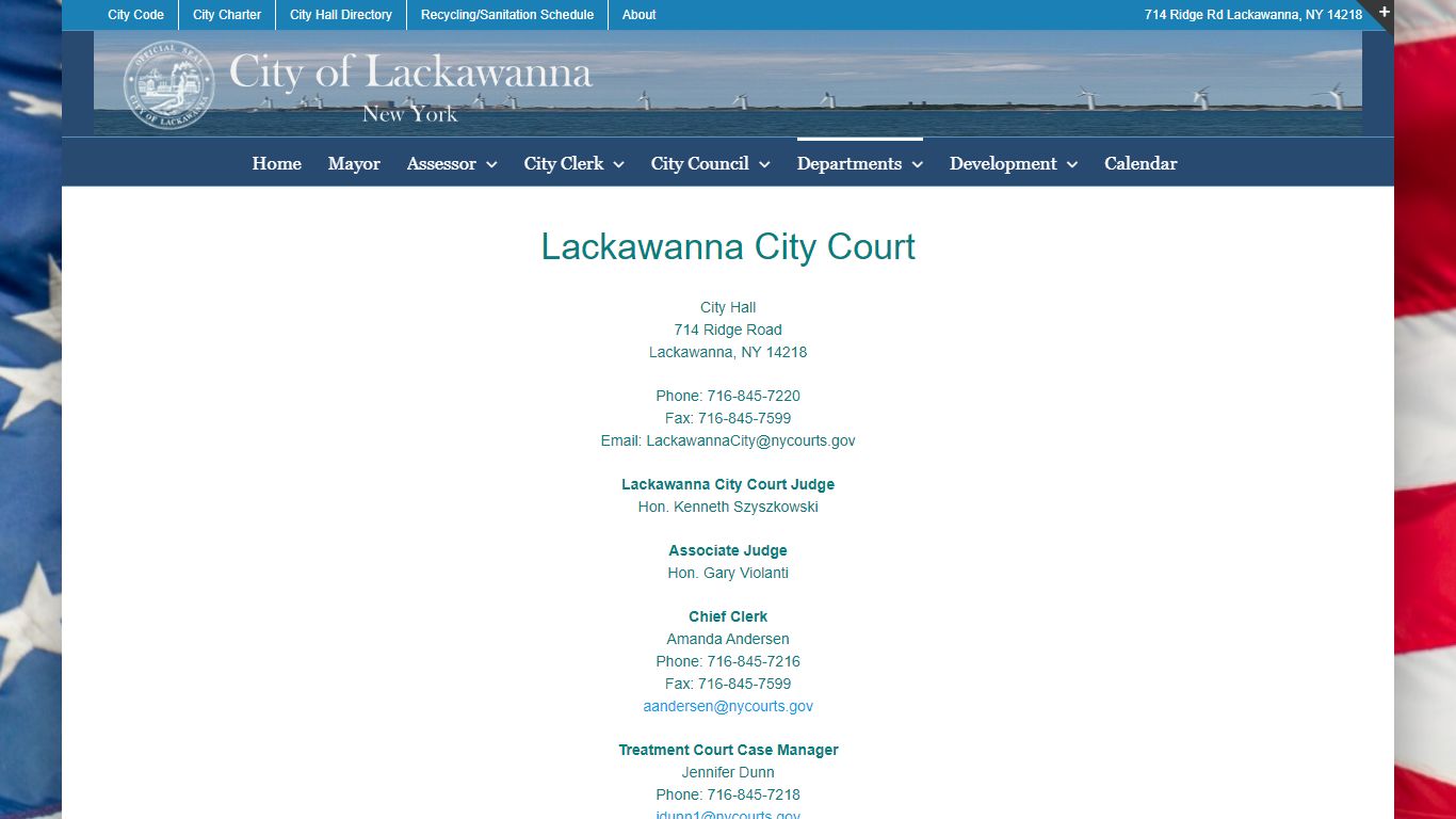City Court – City of Lackawanna